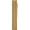 Ekena Millwork 7 1/2-in W x 44-in D x 44-in H Funston Slat Rough Cedar Woodgrain TimberThane Outlooker, Primed Tan OUTUR075X44X44FST24RCPR - alternate 6